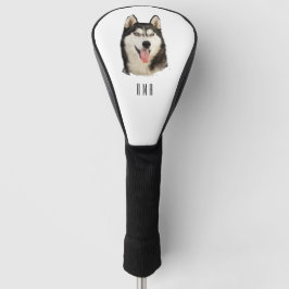 Siberian Husky Golf Headcover