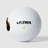 Siberian Husky Golfball (Logo)