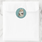 Siberian Husky Gorgeous Sticker (Tasche)