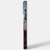 Siberian Husky Halloween Beängstigend Case-Mate iPhone Hülle (Rückseite / Links)