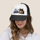 Siberian Husky Hat Truckerkappe (Beispiel)