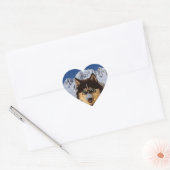 Siberian Husky Heart Sticker (Umschlag)