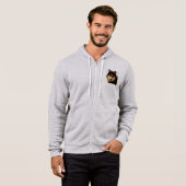 Siberian Husky Hoodie (Vorne ganz)
