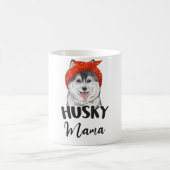 Siberian Husky Hund Mama Geschenk Kaffeetasse (Mittel)
