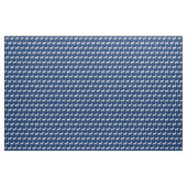 Siberian Husky Hund Silhouette Pet Navy Blue Stoff (Yard (91,4 cm))