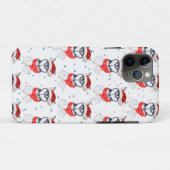 Siberian Husky Hund züchten Weihnachtsstars Case-Mate iPhone Hülle (Rückseite (Horizontal))