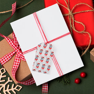 Siberian Husky Hund züchten Weihnachtsstars Geschenkanhänger