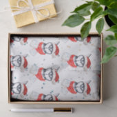 Siberian Husky Hund züchten Weihnachtsstars Seidenpapier (Geschenk)