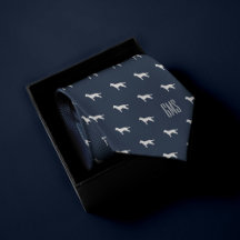 Siberian Husky Hunde Muster Mit Monogramm