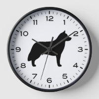 Siberian Husky Hunde Silhouette
