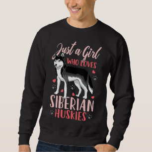 Siberian Husky Innocent Hund Pet Puppy Sweatshirt