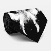 Siberian Husky Krawatte Stilvolle Wild Dog Wolf Pu (Gerollt)