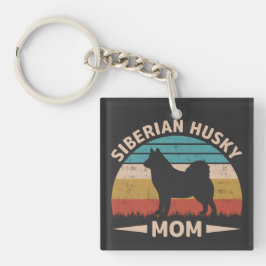 Siberian Husky Mama Special Bond Husky Mama Schlüsselanhänger