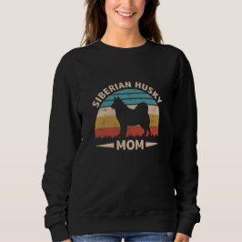 Siberian Husky Mama Special Bond Husky Mama Sweatshirt