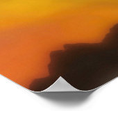 SIBERIAN HUSKY MOON KINGDOM POSTER (Ecke)