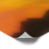 SIBERIAN HUSKY MOON KINGDOM POSTER (Ecke)