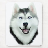 Siberian Husky Mousepad (Vorne)