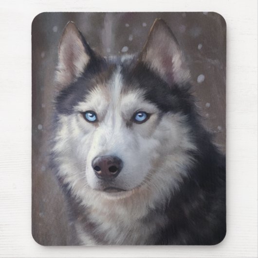 Siberian Husky Mousepad (Vorne)