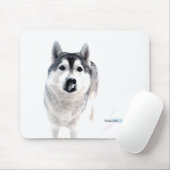 Siberian Husky Mousepad (Mit Mouse)