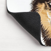 Siberian Husky Mousepad (Ecke)