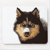 Siberian Husky Mousepad (Vorne)