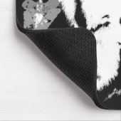 Siberian Husky Mousepad gibt Malamute Wolf Dogs (Ecke)