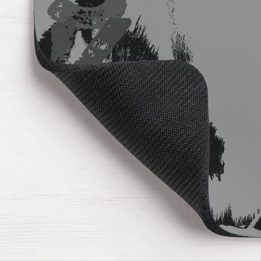 Siberian Husky Mousepad gibt Malamute Wolf Dogs (Ecke)