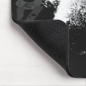 Siberian Husky Mousepad gibt Malamute Wolf Dogs (Ecke)