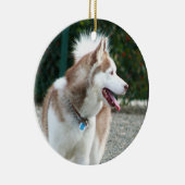 Siberian Husky Ornament (Rechts)