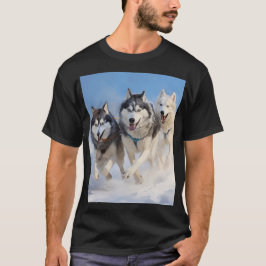 Siberian Husky Pack T-Shirt