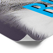 Siberian Husky Parody Magazine Cover Poster (Ecke)