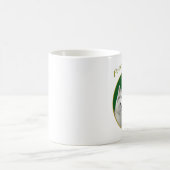Siberian Husky Peace Kaffeetasse (Mittel)