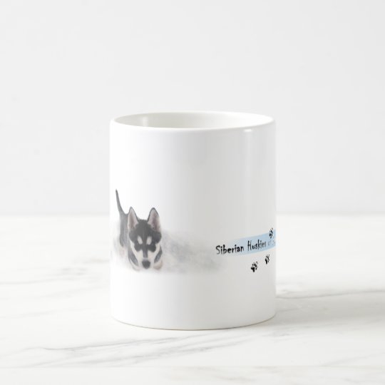 Siberian Husky Puppie Kaffeetasse