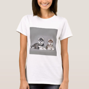 Siberian husky puppies T-Shirt