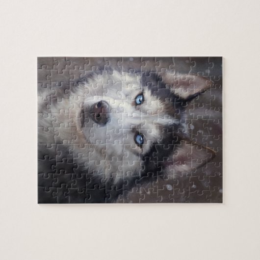Siberian Husky Puzzle (Horizontal)