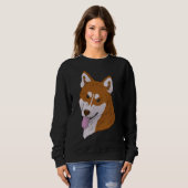 Siberian Husky Red Sweatshirt (Vorne ganz)