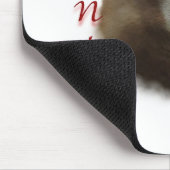 Siberian Husky Santa Paws Mousepad (Ecke)