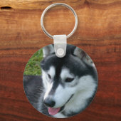 Siberian Husky Schlüsselanhänger (Vorderseite)