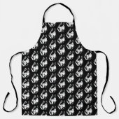 Siberian Husky Schürze Alaskan Malamute Schürze (Vorderseite)