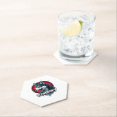 Siberian Husky Sibe Zombie Dog Halloween Essential Untersetzer (Vor Ort)