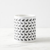 Siberian Husky Sketch Design Tasse (Mittel)