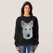 Siberian Husky Sky Sweatshirt (Vorne ganz)