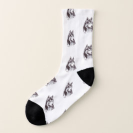 SIBERIAN HUSKY SOCKEN