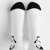 Siberian Husky Socks Husky Dog Socks Customize Socken (Oben)