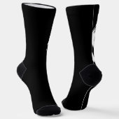 Siberian Husky Socks Husky Dog Socks Customize Socken (Gewinkelt)