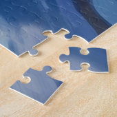 Siberian Husky Soviet Style Christmas Log Pull Hat Puzzle (Seite)