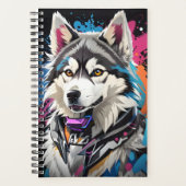 Siberian Husky Splash Planer (Vorderseite)