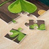 Siberian Husky St Patrick’s Day Lucky Dog Puzzle (Seite)