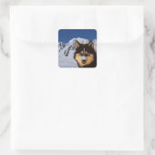 Siberian Husky Sticker (Tasche)