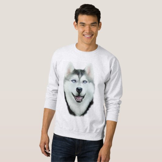 Siberian Husky Sweatshirt (Vorne ganz)
